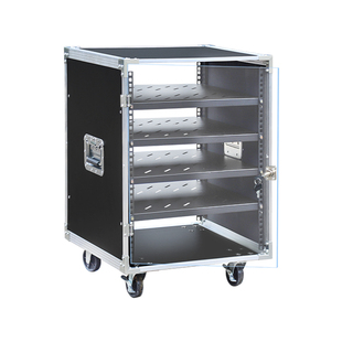 10U功放机柜家用16UKTV航空箱影院KTV户外婚庆用12U机箱音响架子