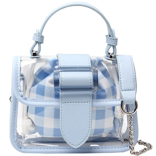 2026女包包夏天新款mini bags 透明百搭果冻包时尚子母包迷你包潮