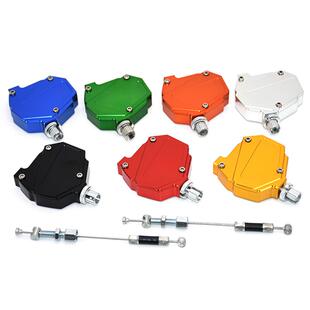 特技摩托车通用手柄盒子离合器手把配件街车跑车拉线改装省力装置