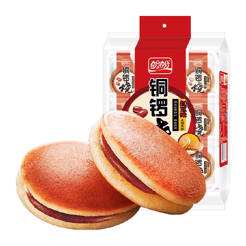 盼盼铜锣烧红豆味早餐包240g/袋20个 5.41元 - 86线报