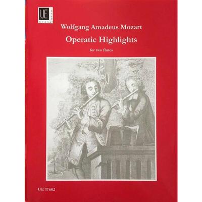 莫扎特歌剧精选双长笛原版乐谱