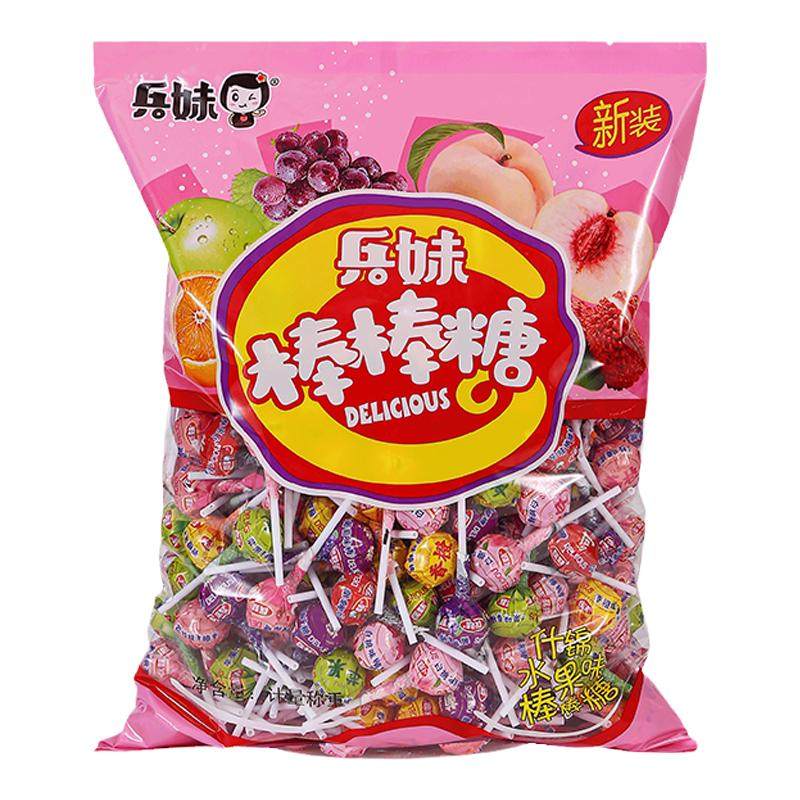 什锦味糖果兵妹混合口味棒棒糖