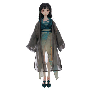 正版四分BJD女娃娃Celia西莉亚素体新中式SD人形玩偶手工娃娃潮玩