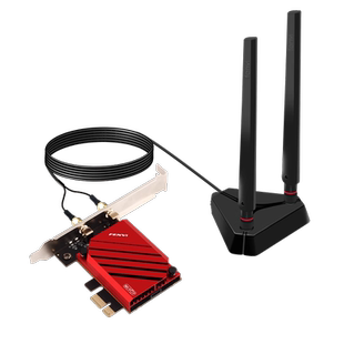 WiFi7无线网卡BE200电竞游戏双频5G千兆笔记本台式机电脑PCI-E内置AX210蓝牙5.3wifi6接收器