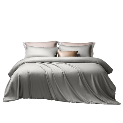 富安娜家纺馨而乐100支长绒棉床上四件套轻奢酒店民宿宾馆床品