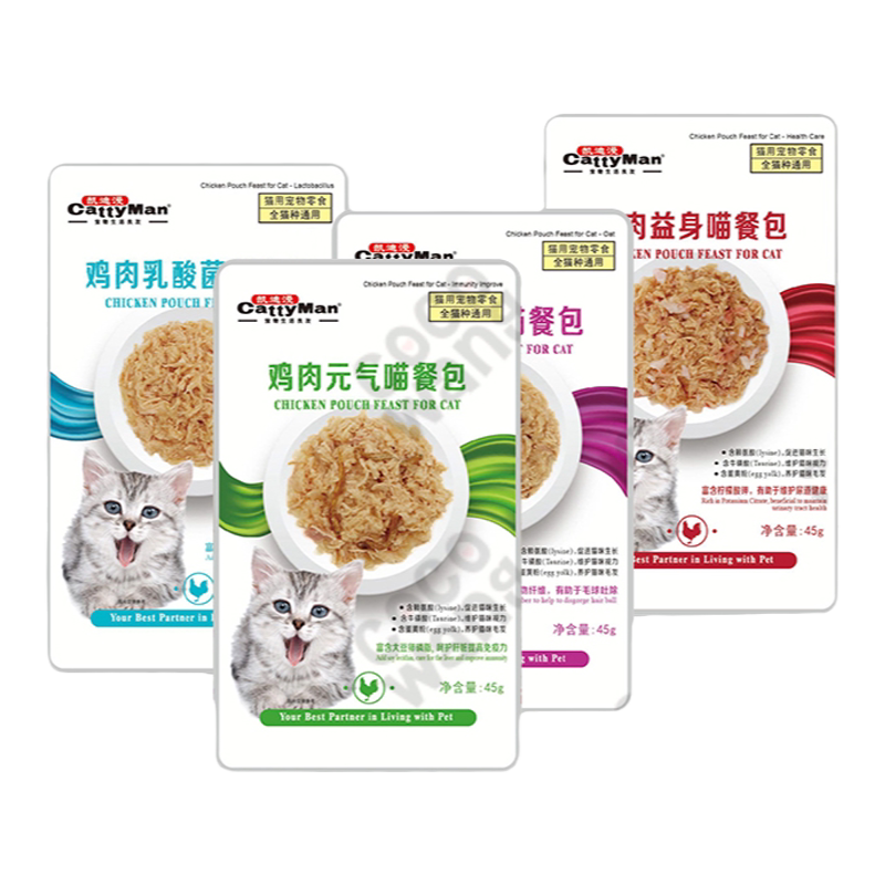 多格漫猫零食湿粮罐包