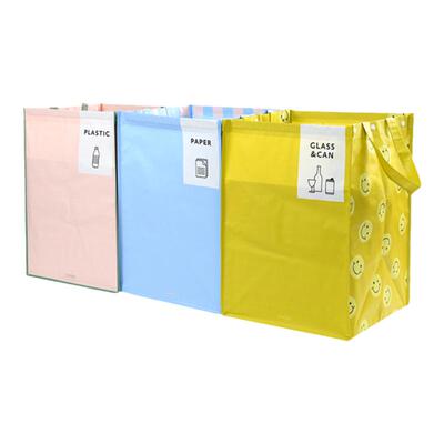 三个一组防水环保购物袋大容量