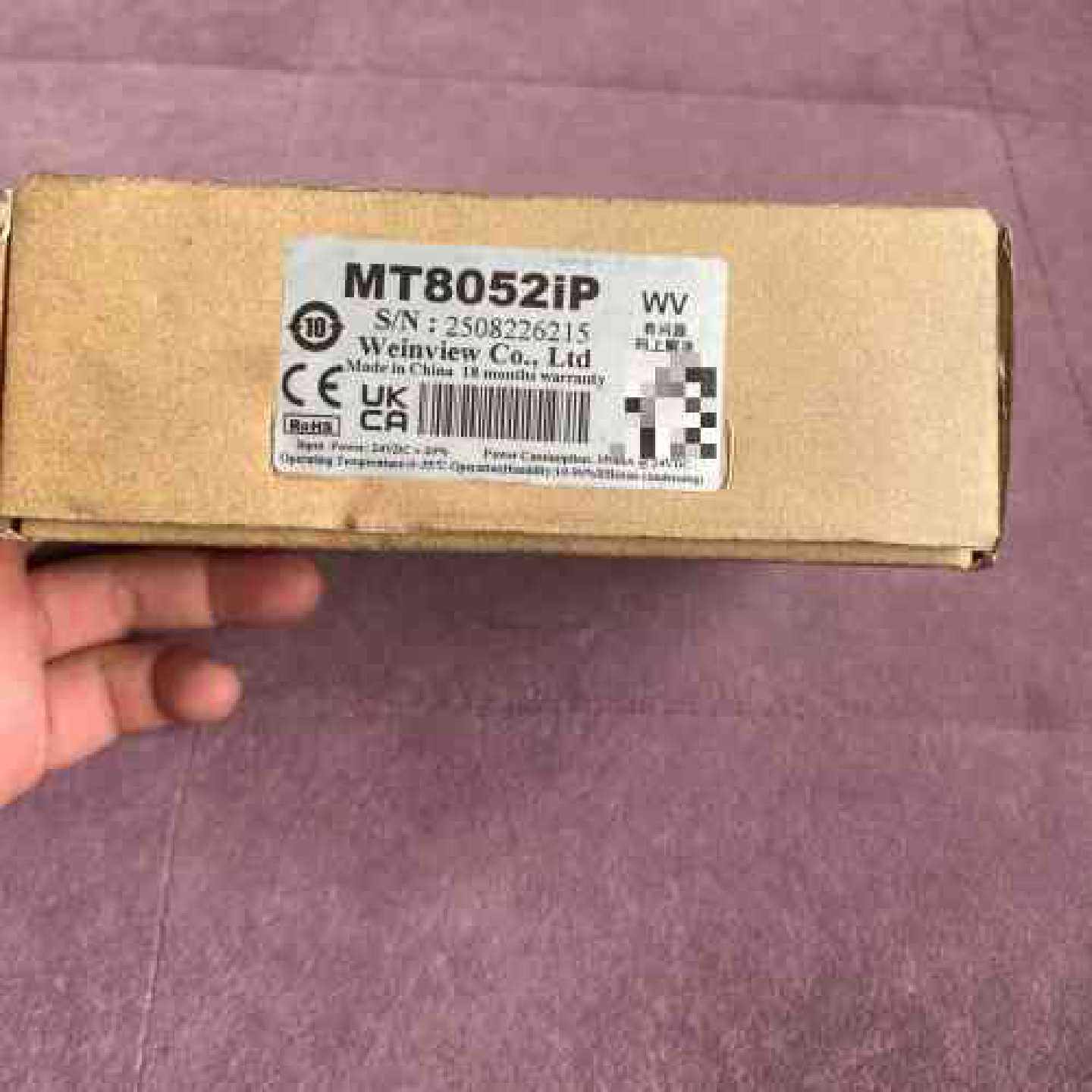 议价威伦通触控屏幕型号MT8052IP全新未使用，实物图拍摄，工程