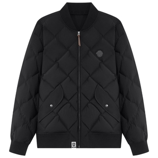 TeenieWeenie小熊男装保暖新款羽绒服男款棒球领冬季休闲宽松外套