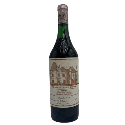 82年候伯王正牌葡萄酒奥比昂红酒