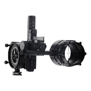 霍格汤米单针瞄复合弓箭户外射击火猪微调瞄准器射箭6倍8倍镜瞄具