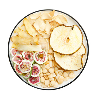 沙参玉竹雪梨无花果茶津液不足口干渴舌燥上火咳润喉咙肺煲汤养生