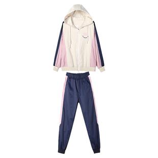 春季运动服套装女中学生秋装2026年新款时尚休闲卫衣两件套ins潮