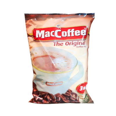 进口美卡macc特浓白咖啡速溶三合一咖啡粉50袋装学生提神