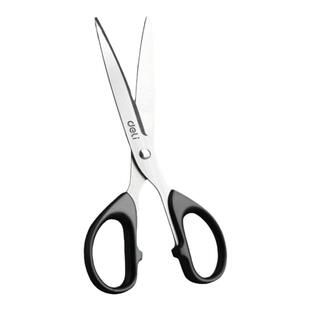 得力剪刀办公专用不锈钢多功能小号剪子儿童学生安全手工剪纸刀便捷式家用厨房小剪刀裁缝专用裁剪美工刀中号