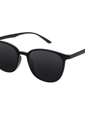 2025新款开车专用偏光圆框太阳镜