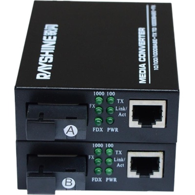 锐闪千兆单模光纤收发器