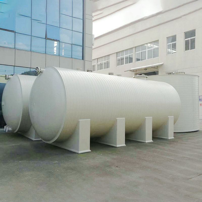 聚丙烯卧式储罐塑料卧式储罐PPH缠绕卧式罐 化工卧式储罐PP贮罐