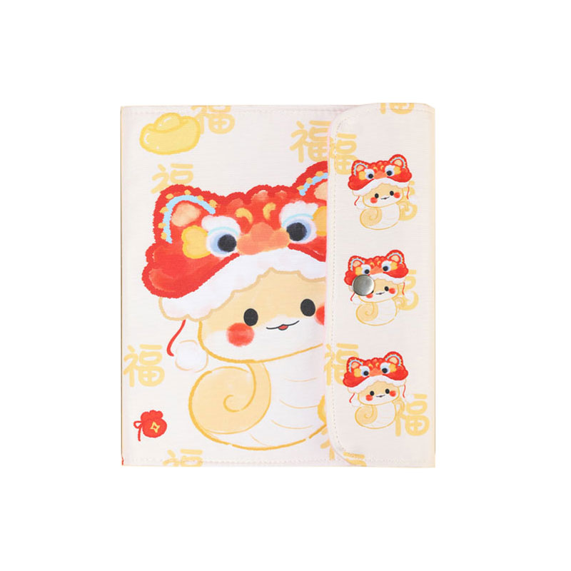 孕检产检收纳册蛇宝宝孕妇孕期产检报告单资料袋档案册孕妈检查蛇宝宝可折叠文件夹手册本便携b超怀孕记录册