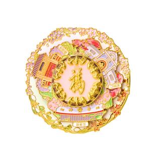 恭王府三绝一宝福字冰箱贴磁贴博物馆文创北京生日新婚伴手礼物