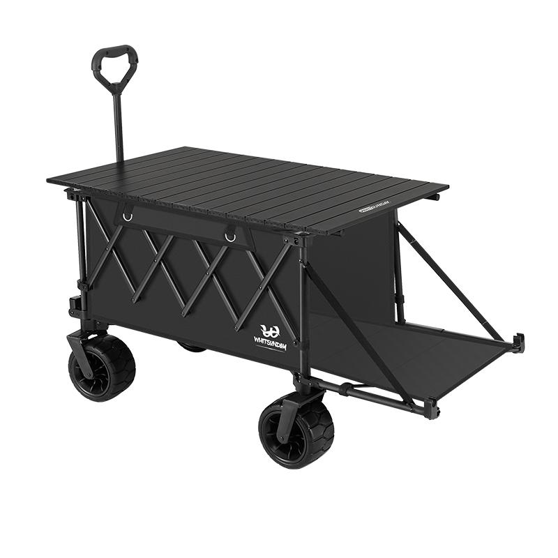 疆屿户外露营折叠推车野营拖车