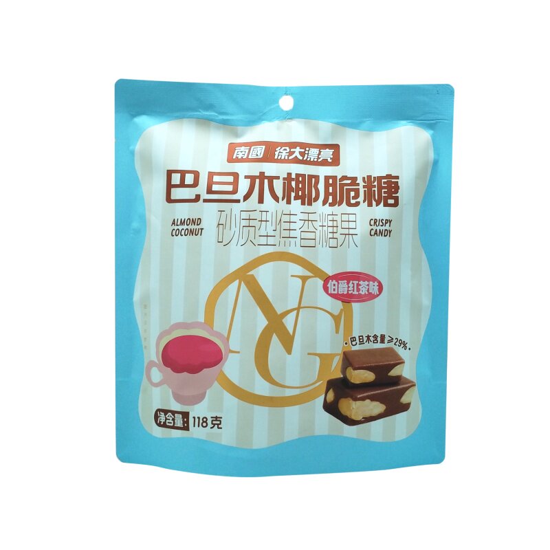 南国巴旦木椰脆糖果118g太妃糖果