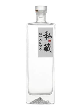 玻璃酒瓶空瓶密封结实滴水不漏