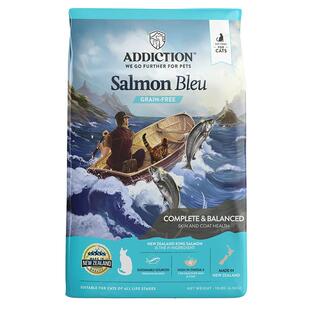 ADD爱德胜新西兰无谷蓝鲑鱼三文鱼肉猫粮4.5kg进口增肥发腮去毛球