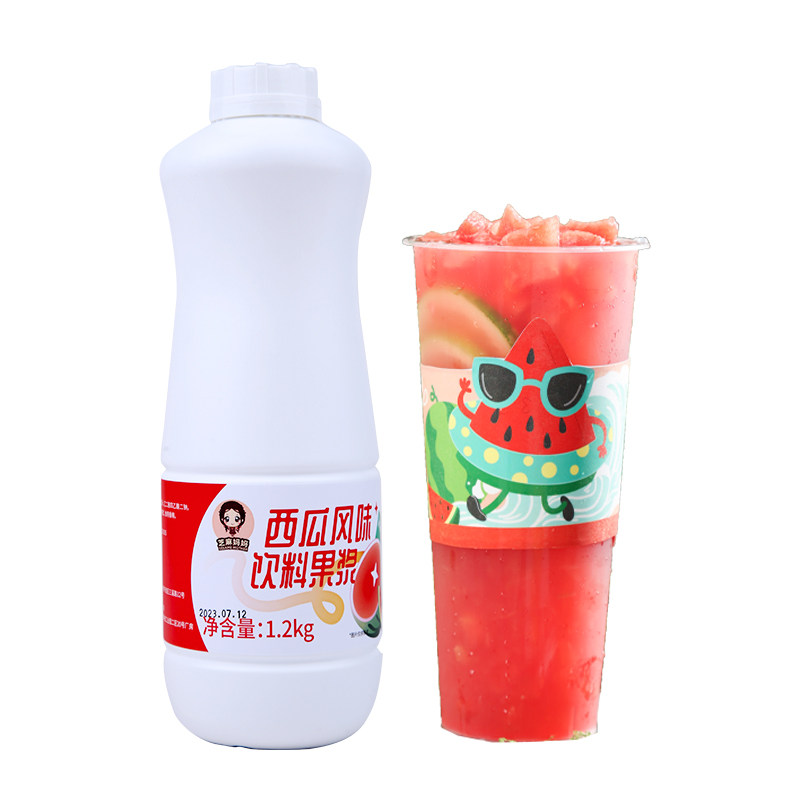 西瓜浓缩汁冲调果汁果茶饮品专用