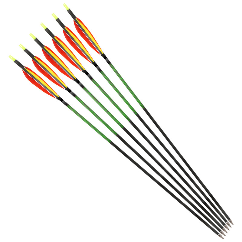 真羽纯碳箭运动射击箭支