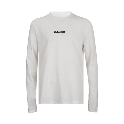 JilSander印花长袖全棉T恤男士