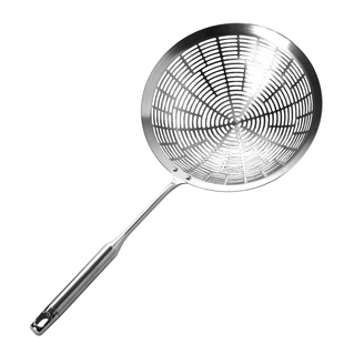 加厚316不锈钢多功能捞漏勺面捞饺子油炸厨房过滤网火锅专用网漏
