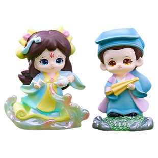 白蛇传之西湖游记盲盒2025新款女孩可爱白娘子许仙法海手办送礼物