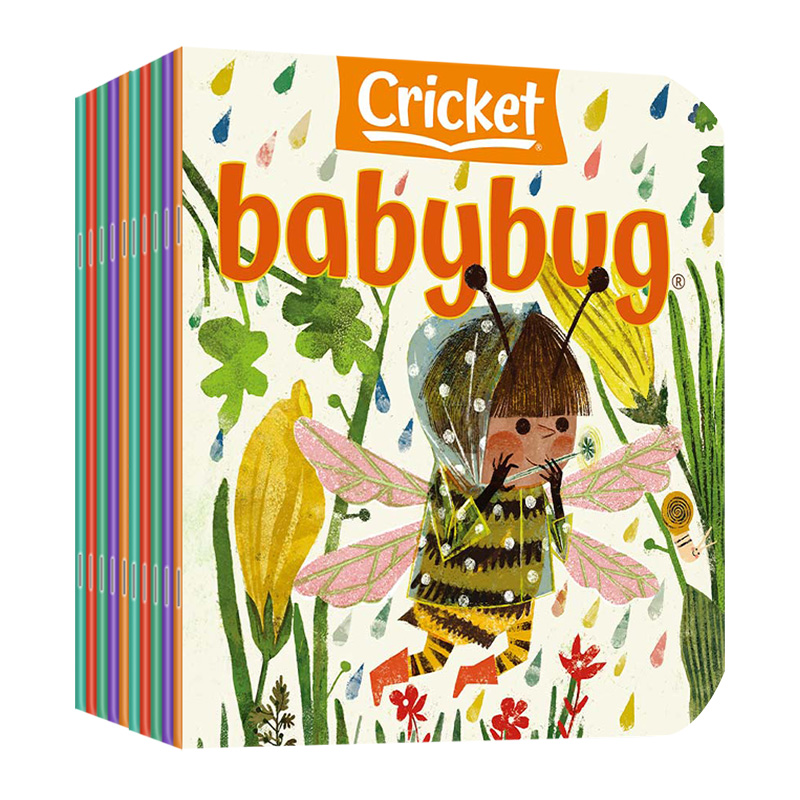 【全年9期订阅/2025年起订月任选】Babybug/Ladybug/Click/Ask/Spider/Muse少儿启蒙读物蟋蟀童书系列英文杂志0-3-7岁儿童早教期刊