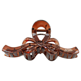 简约蝴蝶结飘带抓夹女大号发量多鲨鱼夹2025新款发夹后脑勺盘发夹