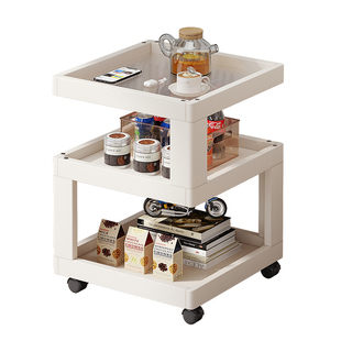 沙发边柜侧边茶几可移动边几客厅2025新款轻奢高级感小桌子置物架