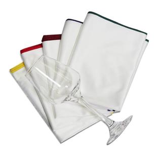 口布擦杯布擦红酒杯抹布酒店擦玻璃杯专用布无痕吸水不掉毛打杯布