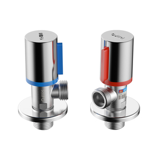 日丰全铜角阀加厚阀门冷热水开关三角阀热水器一进二出通用分水阀