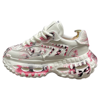 软底舒适拼色老爹鞋男款休闲鞋