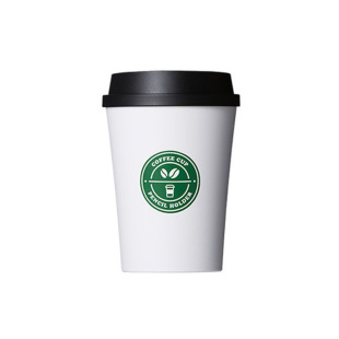 韩国SYSMAX COFFEE CUP系列笔筒收纳筒创意简约高颜值咖啡杯式样眉笔学生写字笔笔筒咖啡勺勺子收纳筒