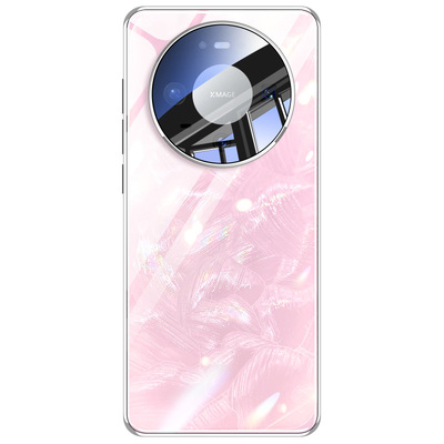 适用华为mate80磁吸玻璃手机壳