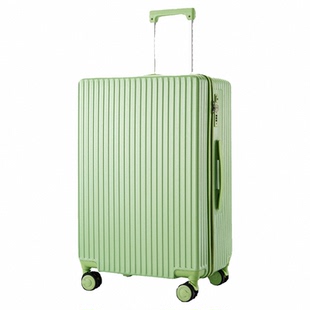 行李箱女大容量拉链款静音拉杆箱学生男结实耐用24寸密码旅行皮箱