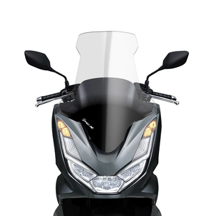 适用于本田新款PCX160改装挡风玻璃21款挡风板前挡风镜护胸