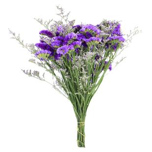 ins鲜花风干水晶花情人草满天星干花花束森系田园小碎花橱窗配草