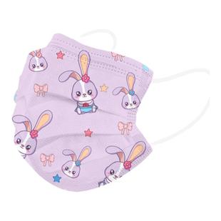 儿童口罩女孩医用外科一次性医疗独立包装冬季厚小孩专用8到12岁6