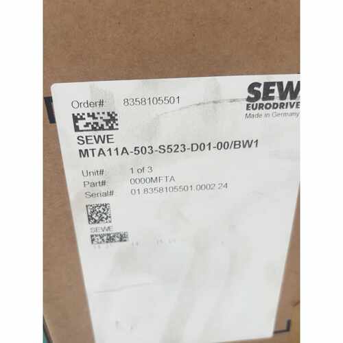 SEW变频器MTA11A503S523D0100B