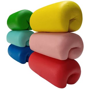 京艺坊定制款面塑泥24色儿童捏面人非遗面塑材料包面粉彩泥橡皮泥