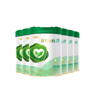 【A2有机】三元爱力优稚源1段0-6月婴儿配方奶粉新生儿奶源800g*6