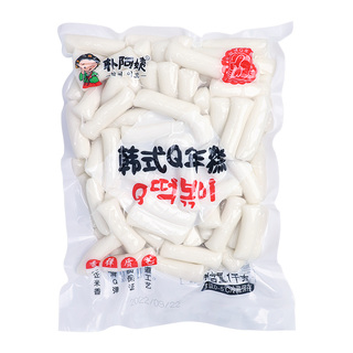 朴阿姨韩式年糕条1kg 韩国辣炒年糕软糯炸鸡年糕部队火锅食材商用