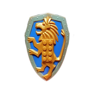 乐高 LEGO 巨型盾牌 军团徽章 绝版稀有场景零件 旗帜 城堡装饰